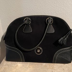 Dooney and Bourke Black used  Bowler Bag